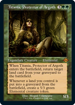 Titania, Protector of Argoth Modern Horizons II - Retro Frame